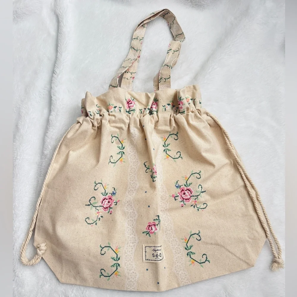 Sezane x Sea NY limited edition tote bag - Picture 5 of 11